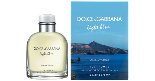 Dolce and gabbana top light blue discover vulcano